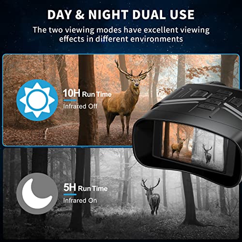 4K Night Vision Binoculars with Recording Feature