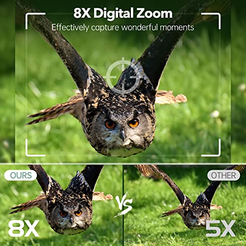 4K Night Vision Binoculars with 8X Zoom