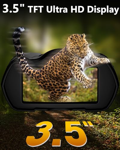 4K Night Vision Binoculars with Camera and Zoom