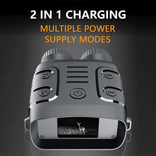 5X Night Vision Binoculars with Digital Zoom