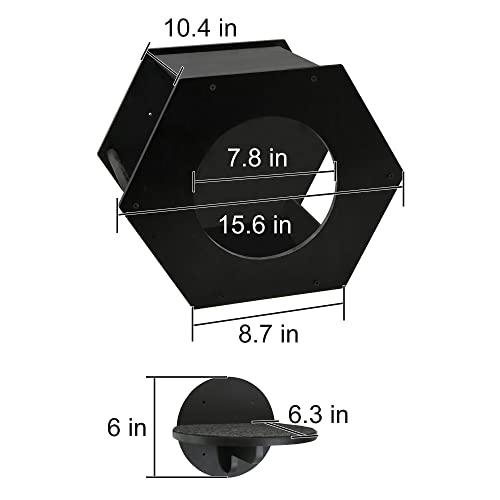 Wall Shelves and Steps for Cats, 15 lbs Max