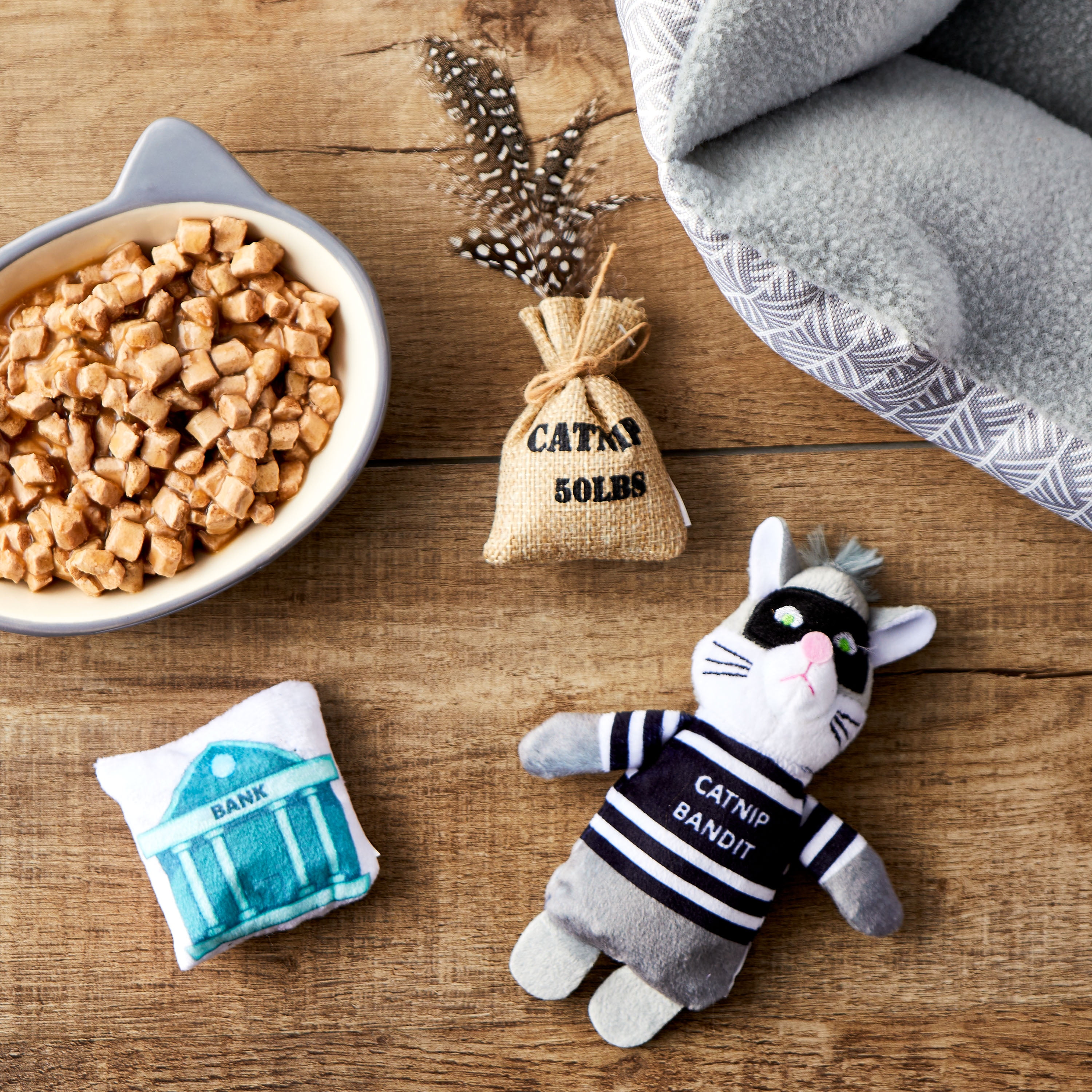 Life Catnip Bandit Cat Toy Set, 3 Pieces