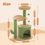Pawz Road 32" Cactus Cat Tree Tower