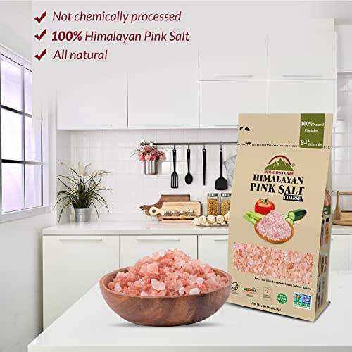20 lbs Coarse Pink Himalayan Salt - All-Natural Flavor