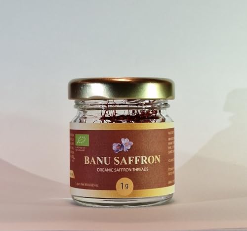 Organic Banu Saffron Threads - Award Winning Spice