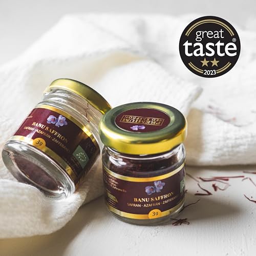 Organic Banu Saffron Threads - Award Winning Spice