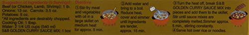 S&B Golden Medium Hot Curry Sauce Mix 92g