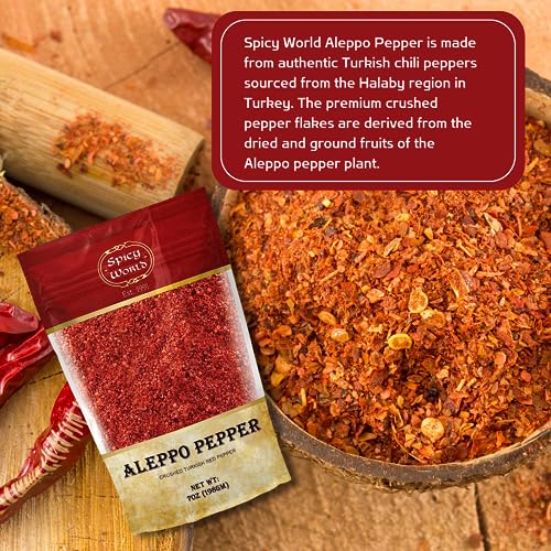 Aleppo Pepper Flakes - Authentic Turkish Chili Spice