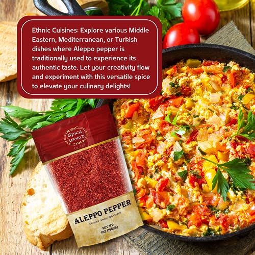 Aleppo Pepper Flakes - Authentic Turkish Chili Spice