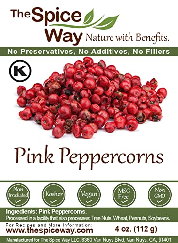Pink Peppercorns by The Spice Way - 4 oz