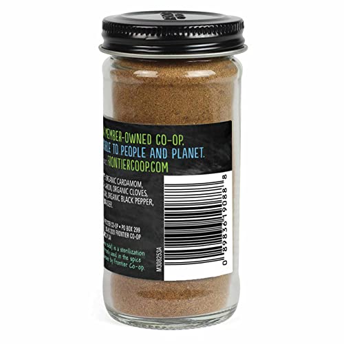 Frontier Organic Salt-Free Garam Masala, 2 oz