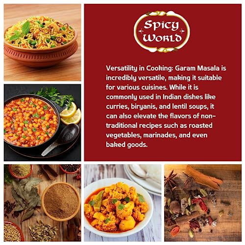 Spicy World Garam Masala - 7 Ounce Jar