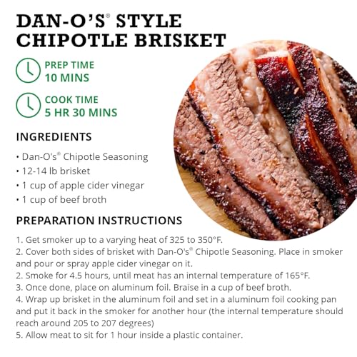 Dan-O’s Chipotle Seasoning Medium Bottle 8.9 oz