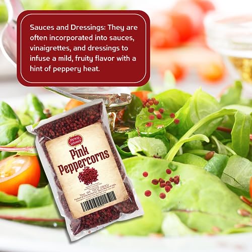 Spicy World Pink Peppercorns 10 oz - Bold Flavor