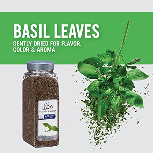 McCormick Culinary Dried Basil Leaves, 5 oz