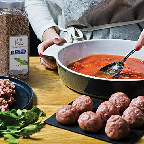 McCormick Culinary Dried Basil Leaves, 5 oz