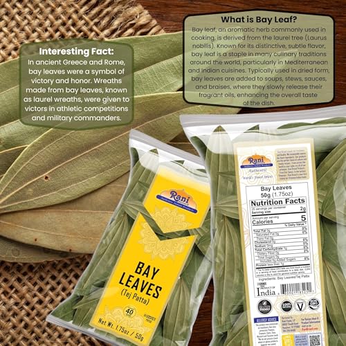 Rani Whole Bay Leaves - Extra Large 1.75oz