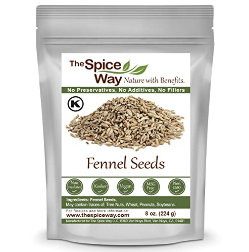 Fennel Seeds for Tea and Cooking - 8 oz