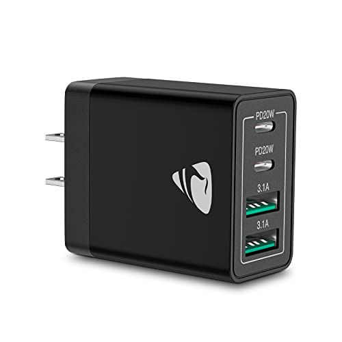 40W USB-C Wall Charger with Dual Ports
