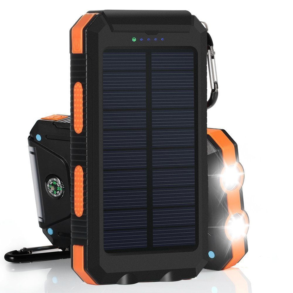 Waterproof 2,000,000mAh Solar Power Bank Charger