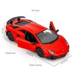 Lamborghini Aventador LP700-4 Model Car (Red)