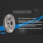 Bendix Premium Brake Rotor PRT6242