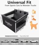 Luxury Dog Car Seat for Large Dogs, Waterproof