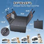 Chumajor 3-in-1 Dog Car Seat Extender & Cover