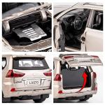 Lexus LX570 Luxury SUV Model Car, Silver
