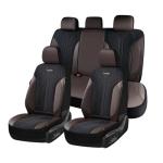 Luxury Leather Seat Covers for 5-Seater Cars