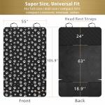 F-color Extra Large Dog Cargo Cover for SUVs