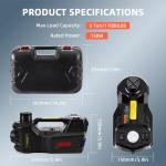 Portable 12V Hydraulic Floor Jack Kit 5 Ton