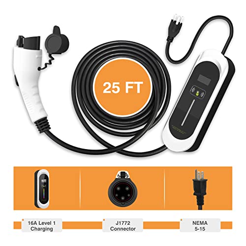 Keruida 16Amp 110V Portable EV Charger