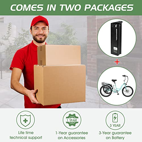 Barbella 3-Wheel Electric Trike for Seniors