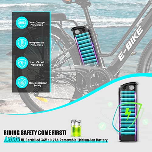 Axiniu 500W Electric Commuter Bike for Adults