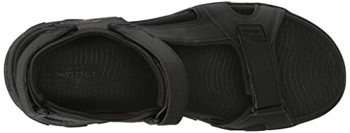 Skechers Men’s 600 Black Spikeless Golf Sandals