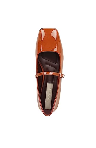 Franco Sarto Retro Orange Mary Jane Flats