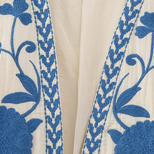 Y2K Women’s Vintage Floral Embroidered Cropped Vest