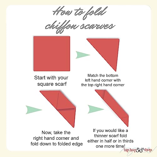 Vintage Black Polka Dot Sheer Chiffon Scarf