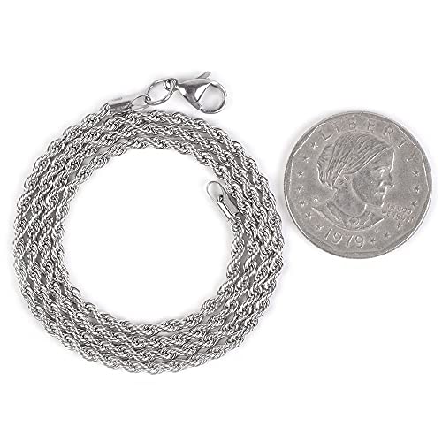 Natural Hematite Gemstone Hexagonal Pendant Necklace