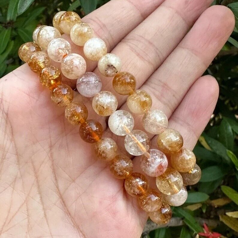 8mm Stretchy Gemstone Bracelets for Healing Energy