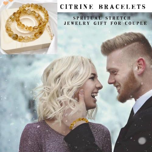 Citrine Chakra Bracelets for Wealth and Confidence