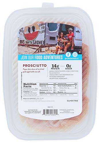 Creminelli Italian Sliced Prosciutto Salami, 2 Oz