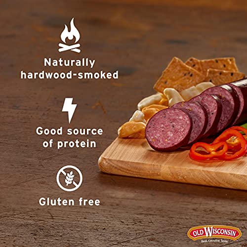 Old Wisconsin Summer Sausage, Gluten Free, 8 Ounce
