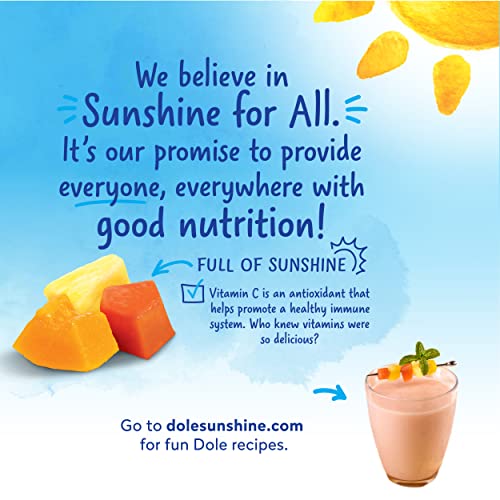 Dole Tropical Fruit Jars in 100% Juice, 8 Count