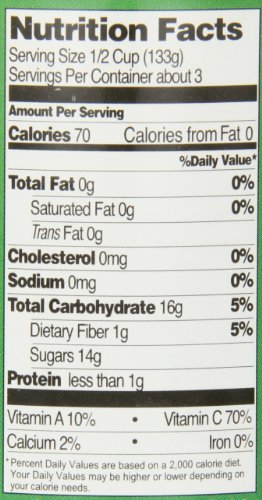 Organic Tropical Fruit Salad, 14-Ounce Cans (6-Pack)