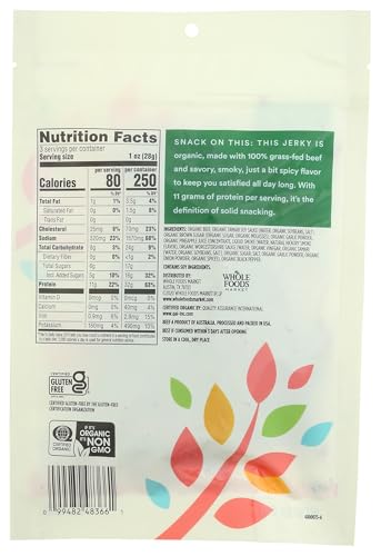 Amazon Brand Organic Peppered Beef Jerky Bundle