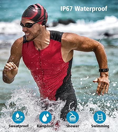 Smart Fitness Tracker Smart Watch with Heart Monitor