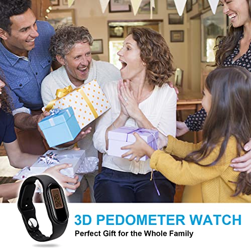 Waterproof Pedometer Watch for Easy Step Tracking