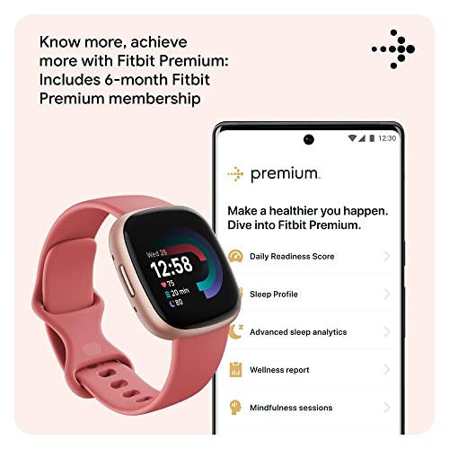 Fitbit Versa 4 Smartwatch with Heart Rate & GPS